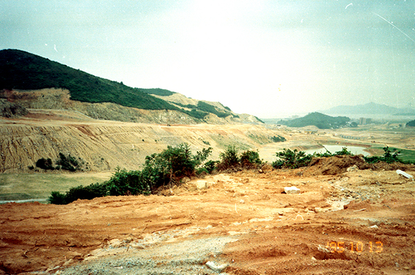 The Nansha Golf Club in 1995